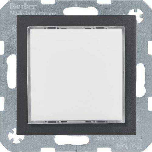 Berker 29521606 LED-Signallicht, rote/grüne Beleuchtung S.1/B.3/B.7 anthrazit, matt Mesch Shop Berker 29521606 LED-Signallicht, rote/grüne Beleuchtung S.1/B.3/B.7 anthrazit, matt Mesch Shop